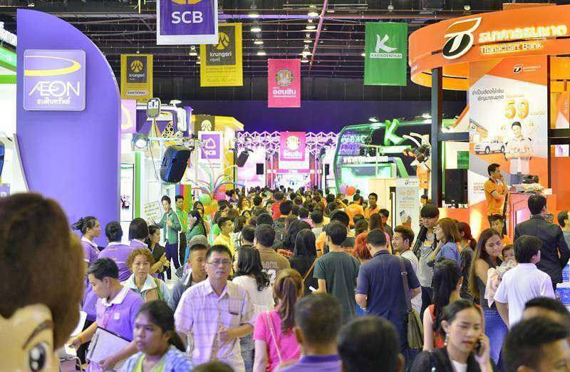 เริ่มแล้ว Money Expo Korat‬ 2016 แข่งโปรโมชั่น กู้บ้าน 0% 6 เดือน – กู้เอสเอ็มอีดอกเบี้ยดี 4% ลงทะเบียนพร้อมเพย์/ทำบัตรเอทีเอ็มชิฟการ์ดเฮลุ้นทอง