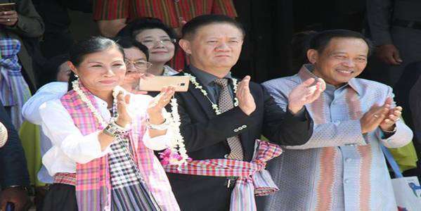 ผวจ.ขอนแก่น ต้อนรับคณะศึกษาดูงานท่องเที่ยวโลก