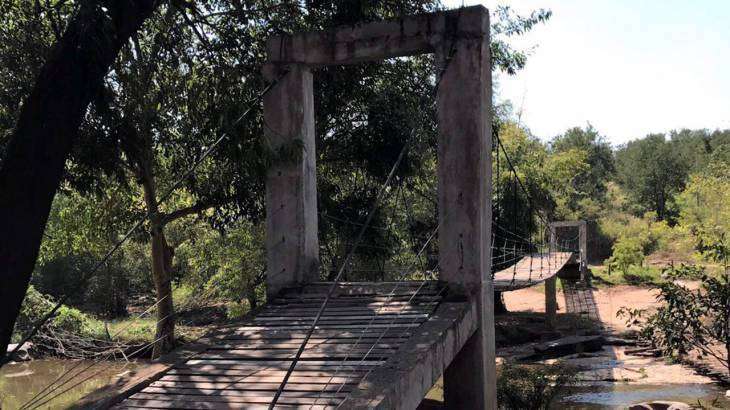 อุทยานฯแจงรื้อสะพานแขวนข้ามลำน้ำพองตัวเก่าสร้างใหม่ วอนเข้าใจ