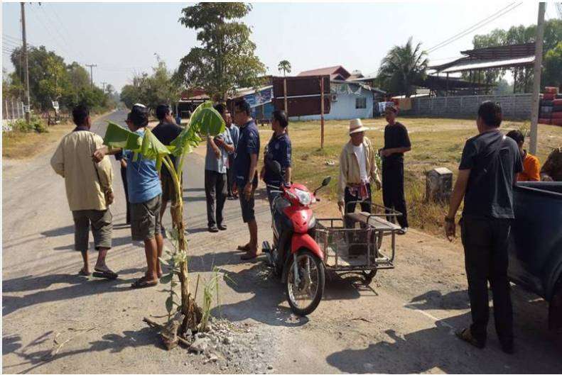 อบจ.มหาสารคามเมินถนนพัง