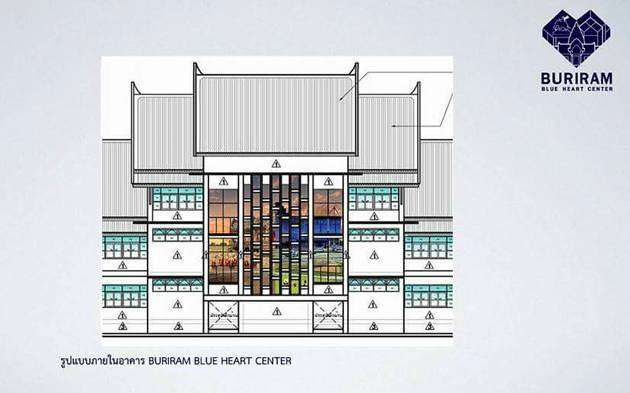 บุรีรัมย์เปิดเมืองรับโมโตจีพี ผุด “Blue Heart Center ” ศูนย์ข้อมูลท่องเที่ยวครบวงจร