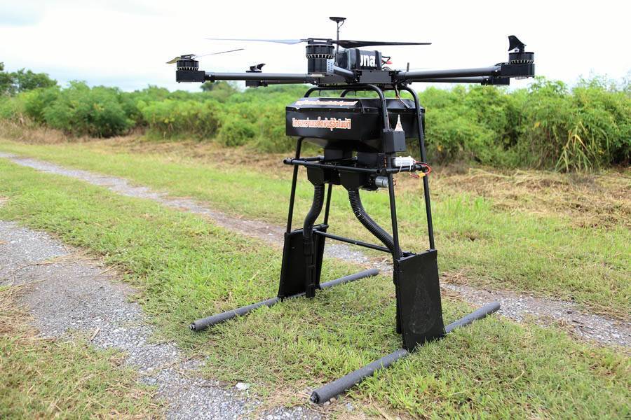 มทส.ประดิษฐ์ “โดรนหว่านเมล็ดพันธุ์” หนุนเกษตรกรสู่ Smart Farming