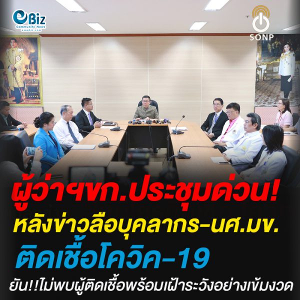 ผู้ว่าฯขก.ประชุมด่วน!หลังข่าวลือบุคลากร-นศ.มข.ติดเชื้อโควิค-19 ยัน!!ไม่พบผู้ติดเชื้อพร้อมเฝ้าระวังอย่างเข้มงวด