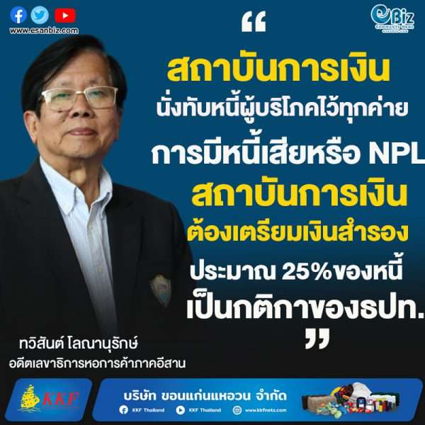 ลูกหนี้สถาบันการเงิน​ เตรียมตัวกันหรือยัง? 